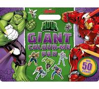 Marvel Avengers Hulk: Giant Colour-Me Pad