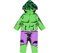 Marvel Avengers Hulk Infant Baby Boys Zip Up Cosplay Coverall 18 Months