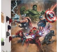 Marvel Avengers Hulk Iron Man Wall Mural Kids Bedroom Wallpaper 78x110 Inch
