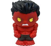 Marvel Avengers Hulk Red Chibi PVC Figural Coin Bank Money Piggy 9" NEW