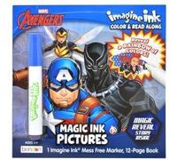 Marvel Avengers Imagine Ink Coloring Super Set - Bundle with 3 Imagine Ink Mess-Free Coloring Books for Kids | Avengers Party Favors and Activities Pack