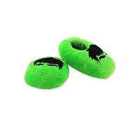 Marvel Avengers Incredible Hulk Kids Plush Mooshy Slippers (13-1 M US Little Kid, Green)