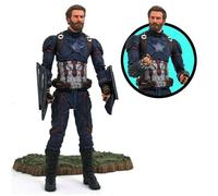 Diamond Select Captain America Captain America Figure 18 Cm Multicolor