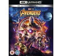MARVEL: AVENGERS INFINITY WAR (4K + BLU RAY) NEW SEALED + COVER