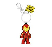 Avengers Iron Man Cartoon Silicone Red and Yellow Charm Pendant Keychain For Kids GH00333RL.PH