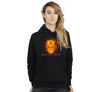 Marvel Women's Avengers Iron Man Invincible Hoodie in Black | Size: Medium Marvel Black M
