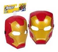 Marvel Avengers Iron Man Roleplay Mask, Super Hero Toys and Collectibles for Kids Ages 5+, Red Yellow