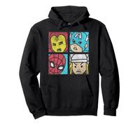 Marvel Avengers Iron Man Spider-Man Thor Captain America Pullover Hoodie