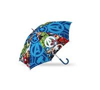 Marvel Avengers Kids Umbrella Classic Umbrella with Handle Official 4566, blue, Taglia Unica