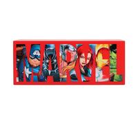 Marvel Avengers Logo Light - Officially Licensed Disney Merchandise, 2 Light Modes, Decorative Display Sign for Marvel Fans, Powered by USB or Battery | Paladone