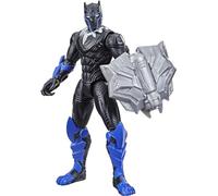 Marvel Avengers Mech Strike 15-cm-scale Action Figure Toy Black Panther and Battle Accessory, for Children Aged 4 and Up F1667