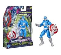 "Marvel Avengers Mech Strike Captain America 6" Action Figure - Monster Hunters"