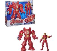 Marvel Avengers Mech Strike Deluxe Action Figures 8 in Iron Man MECH Suit