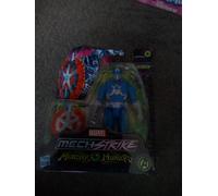 Marvel Avengers Mech Strike Monster Hunters Captain America 6-Inch Action Figure