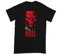 Marvel Avengers Men's Hail Red Skull T-Shirt in Black | Size: 2XL marvel avengers Black 2XL