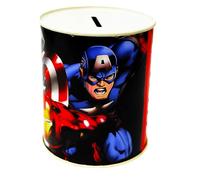 MARVEL Avengers Money Box in Tin Metal Not Openable, 11 x 8 cm, Gift Idea for Young and Old