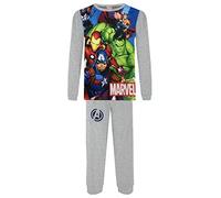 Marvel Avengers Pyjamas Pjs Kids Boys Girls Boxed (5-6 Years, Grey)