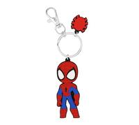 Marvel Avengers Spiderman Cartoon Silicone Red and Blue Charm Keychain GH00335RL.PH