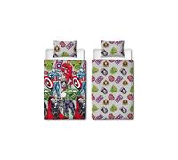Marvel Avengers Stickers Single Duvet Cover Set