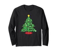 Marvel Avengers Super Hero Christmas Tree Holiday Long Sleeve T-Shirt