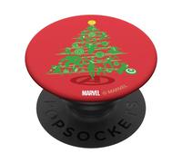 Marvel Avengers Super Hero Christmas Tree Holiday Red PopSockets Swappable PopGrip