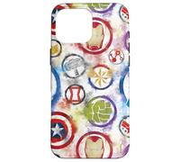 Marvel Avengers Super Hero Icons Color Bleed Case for iPhone 16 Pro Max