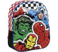 Marvel Avengers Superhero Kids School Backpack Heavy Duty Backpack with Large Compartment and Padded Straps