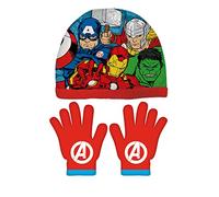 Marvel Avengers Superhero Winter Hat and Gloves set AV15552