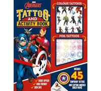 Marvel Avengers: Tattoo and Activity Book (Includes 45 temporary tattoos)