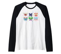 Marvel Avengers Team Coquette Style Cute Fashion Bows Raglan Baseball Tee