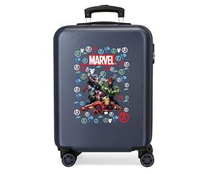 Marvel Avengers Team Luggage- Kids' Luggage, 38x55x20 cms, Azul