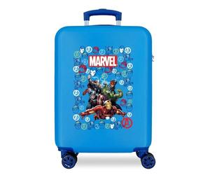 Marvel Avengers Team Luggage- Kids' Luggage, 38x55x20 cms, Azul