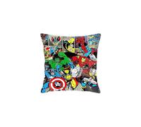 Marvel Avengers Throw Pillow Case 18x18 - Plush, Double-Sided Printed Cushion Cover, Luxury Decorative Square Pillow