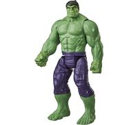 Marvel Avengers Titan Hero Series Blast Gear Deluxe Hulk Action Figure, 30-cm To