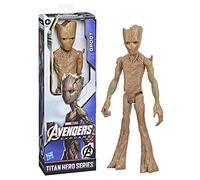 Marvel Avengers Titan Hero Series Groot Toy, 30-cm-scale Avengers: Endgame Figure, Marvel Toys for Children Aged 4 and Up