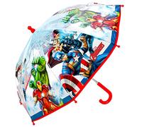 Marvel Avengers Umbrella Kids Childrens Brolly POE Dome Superhero Folding Stick Umbrella