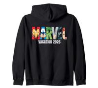 Marvel Avengers Vacation 2026 Matching Group Trip Logo Zip Hoodie
