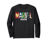 Marvel Avengers Vacation Matching Group Trip Logo Long Sleeve T-Shirt