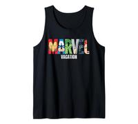 Marvel Avengers Vacation Matching Group Trip Logo Tank Top