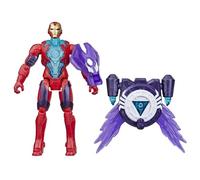 Marvel Avengers VenomVersus Epic World of Action Anti-Venom Iron Man Figure, Black, Red