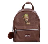Marvel Baby Groot Backpack 28cm, PU Leather, Brown