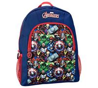 Marvel Backpack For Boys | Avengers Bag | Captain America And Hulk Backpack | Kids Backpacks | Blue One Size