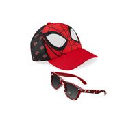 Marvel Baseball Cap & Sunglasses in Red Marvel Red One Size