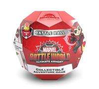 Marvel Battleworld: Series 3 Ultimate Armory Collectable Adventure Game Battle Ball Includes 2 x Collectable Characters & Battle Cards - Ideal for Ages 6+