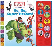 Marvel Beginnings: Go, Go, Super Heroes! – Sound Book – PI Kids