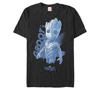 Marvel Men's I Am Groot T-Shirt, Black, 4XL