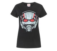 Marvel Black Ant-Man Short Sleeved T-Shirt Womens