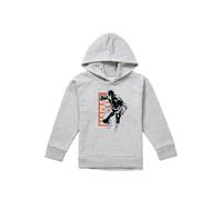 Marvel Black Panther Jump Youth Kids Pull-Over Hoodie, Athletic Heather in Grey | Size: 9-11 Years Marvel Grey 9-11 Years