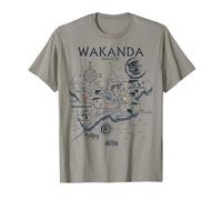 Marvel Black Panther Kingdom of Wakanda Map T-Shirt