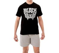 Marvel Black Panther Mens Pyjamas Black Size Medium